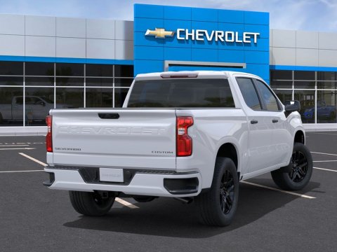 New Summit White 2026 Chevrolet Silverado 1500 Custom RWD - photo 4 - Stock #261328