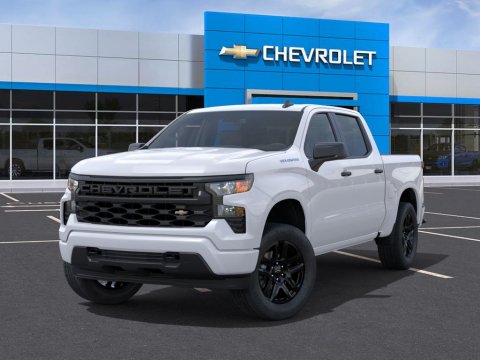New Summit White 2026 Chevrolet Silverado 1500 Custom RWD - photo 6 - Stock #261328