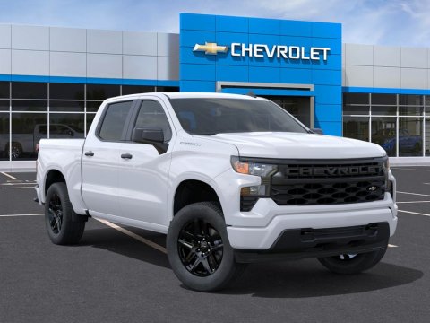 New Summit White 2026 Chevrolet Silverado 1500 Custom RWD - photo 7 - Stock #261328