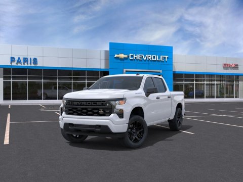 New Summit White 2026 Chevrolet Silverado 1500 Custom RWD - photo 8 - Stock #261328