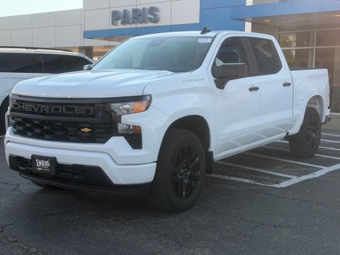 New Summit White 2026 Chevrolet Silverado 1500 Custom RWD - photo 3 - Stock #261328