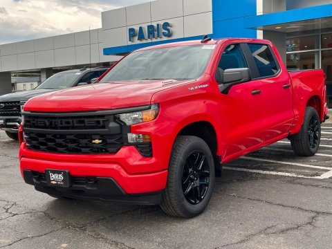 New Red Hot 2026 Chevrolet Silverado 1500 Custom RWD - photo 3 - Stock #260924