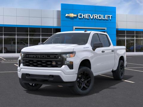 New Summit White 2026 Chevrolet Silverado 1500 Custom RWD - photo 6 - Stock #260974