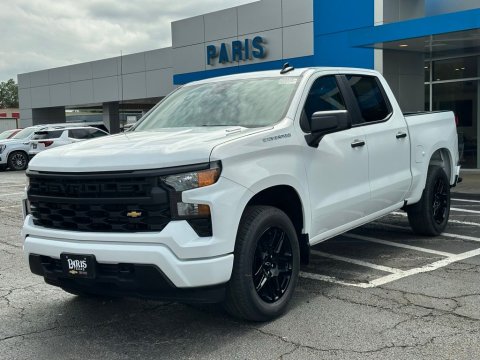 New Summit White 2026 Chevrolet Silverado 1500 Custom RWD - photo 3 - Stock #260974