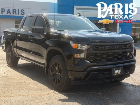 Black 2026 Chevrolet Silverado 1500 Custom RWD for sale in Paris, TX - Stock #260965