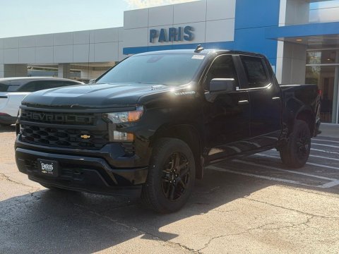 New Black 2026 Chevrolet Silverado 1500 Custom RWD - photo 3 - Stock #260965