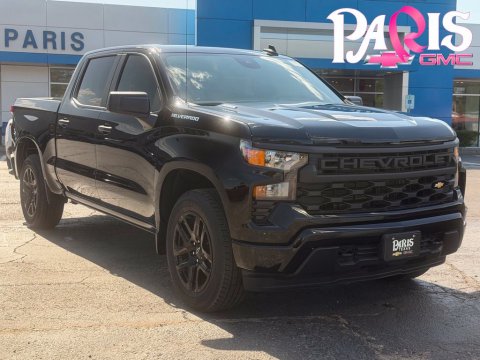 Black 2026 Chevrolet Silverado 1500 Custom RWD for sale in Paris, TX - Stock #260965