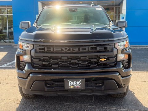 New Black 2026 Chevrolet Silverado 1500 Custom RWD - photo 2 - Stock #260965