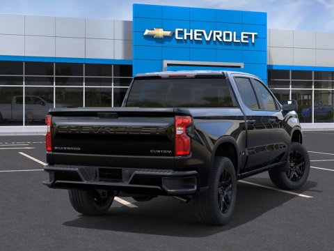 New Black 2026 Chevrolet Silverado 1500 Custom RWD - photo 4 - Stock #261327