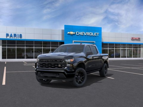 New Black 2026 Chevrolet Silverado 1500 Custom RWD - photo 8 - Stock #261327