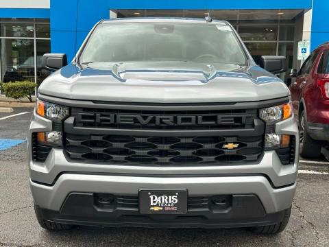 New Sterling Gray Metallic 2026 Chevrolet Silverado 1500 Custom RWD - photo 2 - Stock #260961