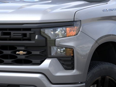 New Sterling Gray Metallic 2026 Chevrolet Silverado 1500 Custom RWD - photo 10 - Stock #261325