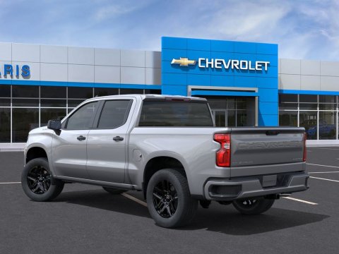 New Sterling Gray Metallic 2026 Chevrolet Silverado 1500 Custom RWD - photo 3 - Stock #261325