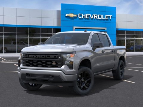 New Sterling Gray Metallic 2026 Chevrolet Silverado 1500 Custom RWD - photo 6 - Stock #261325