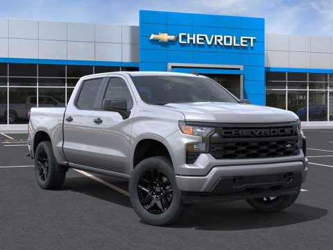 New Sterling Gray Metallic 2026 Chevrolet Silverado 1500 Custom RWD - photo 7 - Stock #261325