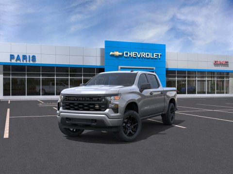 New Sterling Gray Metallic 2026 Chevrolet Silverado 1500 Custom RWD - photo 8 - Stock #261325