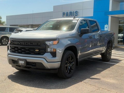 New Sterling Gray Metallic 2026 Chevrolet Silverado 1500 Custom RWD - photo 3 - Stock #261325