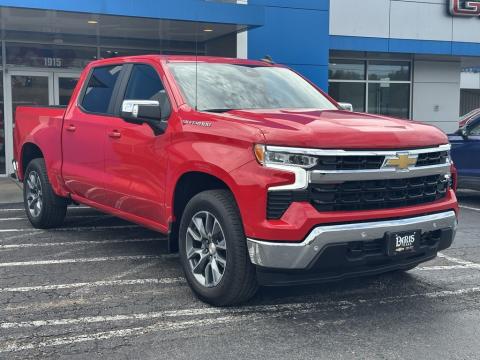  New 2025 Chevrolet Silverado 1500 LT Stock#250875 Red Hot RWD 