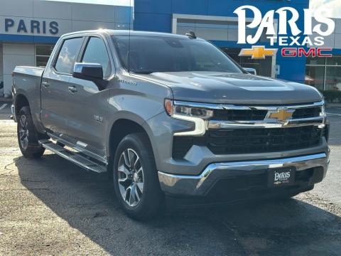 Sterling Gray Metallic 2023 Chevrolet Silverado 1500 LT RWD for sale in Paris, TX - Stock #B5595