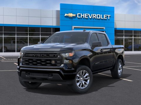 New Black 2026 Chevrolet Silverado 1500 Custom 4WD - photo 6 - Stock #261200