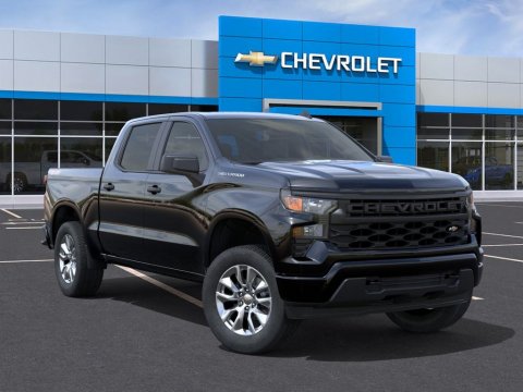 New Black 2026 Chevrolet Silverado 1500 Custom 4WD - photo 7 - Stock #261200
