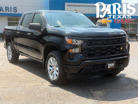 Black 2026 Chevrolet Silverado 1500 Custom 4WD for sale in Paris, TX - Stock #261200