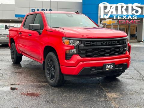  New 2026 Chevrolet Silverado 1500 Custom Stock#260404 Red Hot 