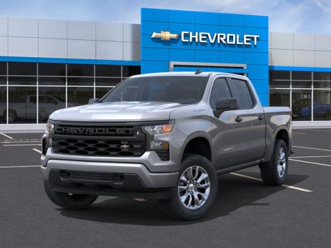 New Sterling Gray Metallic 2026 Chevrolet Silverado 1500 Custom 4WD - photo 6 - Stock #261202