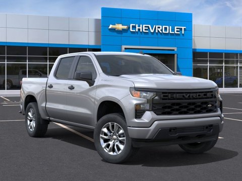 New Sterling Gray Metallic 2026 Chevrolet Silverado 1500 Custom 4WD - photo 7 - Stock #261202