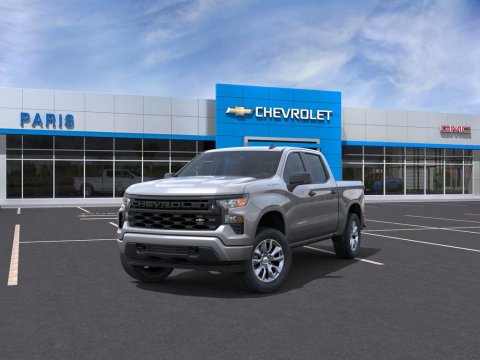 New Sterling Gray Metallic 2026 Chevrolet Silverado 1500 Custom 4WD - photo 8 - Stock #261202