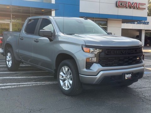 New Sterling Gray Metallic 2026 Chevrolet Silverado 1500 Custom 4WD - photo 9 - Stock #261202