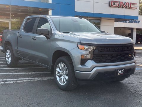 New Sterling Gray Metallic 2026 Chevrolet Silverado 1500 Custom 4WD - photo 10 - Stock #261202