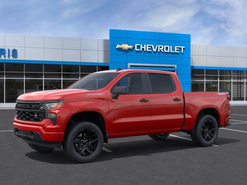 New Red Hot 2026 Chevrolet Silverado 1500 Custom 4WD - photo 2 - Stock #260959