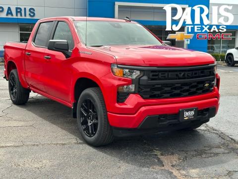 Red Hot 2026 Chevrolet Silverado 1500 Custom 4WD for sale in Paris, TX - Stock #260959