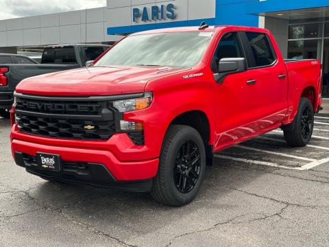 New Red Hot 2026 Chevrolet Silverado 1500 Custom 4WD - photo 3 - Stock #260959
