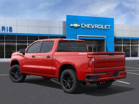 New Red Hot 2026 Chevrolet Silverado 1500 Custom 4WD - photo 3 - Stock #261027
