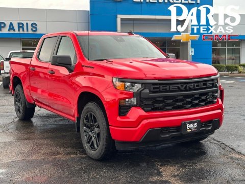 Red Hot 2026 Chevrolet Silverado 1500 Custom 4WD for sale in Paris, TX - Stock #261027