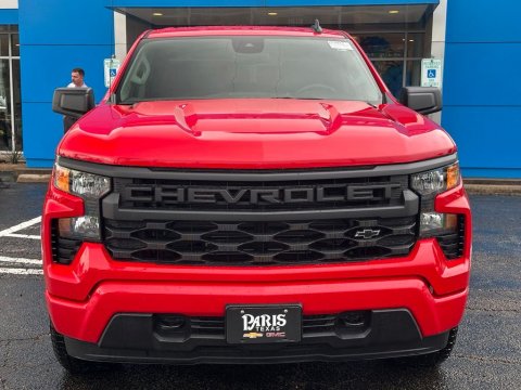 New Red Hot 2026 Chevrolet Silverado 1500 Custom 4WD - photo 2 - Stock #261027