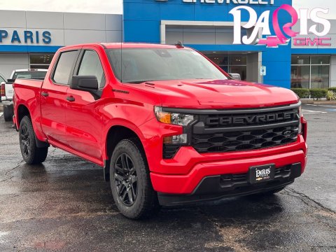 Red Hot 2026 Chevrolet Silverado 1500 Custom 4WD for sale in Paris, TX - Stock #261027
