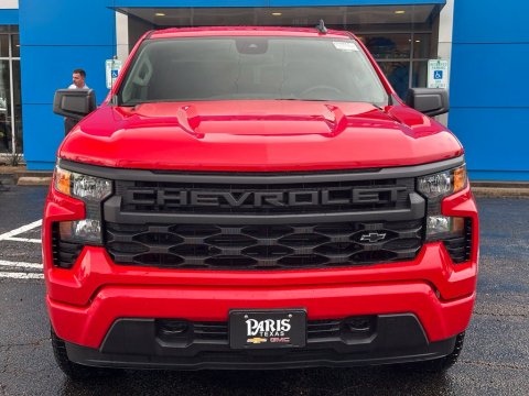 New Red Hot 2026 Chevrolet Silverado 1500 Custom 4WD - photo 2 - Stock #261027