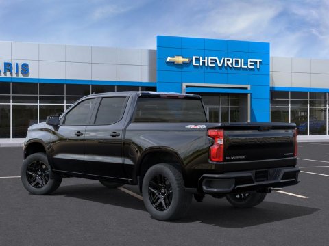 New Black 2026 Chevrolet Silverado 1500 Custom 4WD - photo 3 - Stock #261333