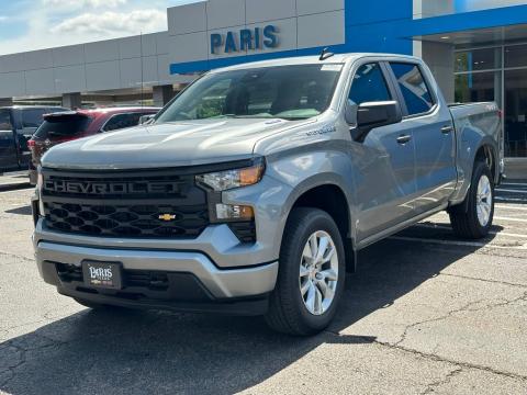 New Sterling Gray Metallic 2026 Chevrolet Silverado 1500 Custom 4WD - photo 3 - Stock #261002