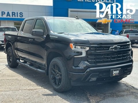 Black 2026 Chevrolet Silverado 1500 RST 4WD for sale in Paris, TX - Stock #261071