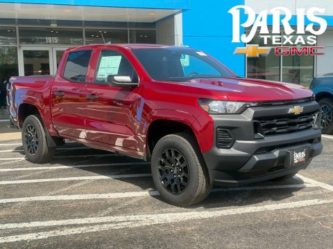 Radiant Red Tintcoat 2026 Chevrolet Colorado Work Truck RWD for sale in Paris, TX - Stock #261188