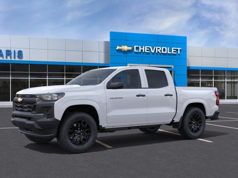 New Summit White 2026 Chevrolet Colorado Work Truck RWD - photo 2 - Stock #261165