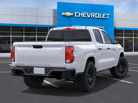 New Summit White 2026 Chevrolet Colorado Work Truck RWD - photo 4 - Stock #261165