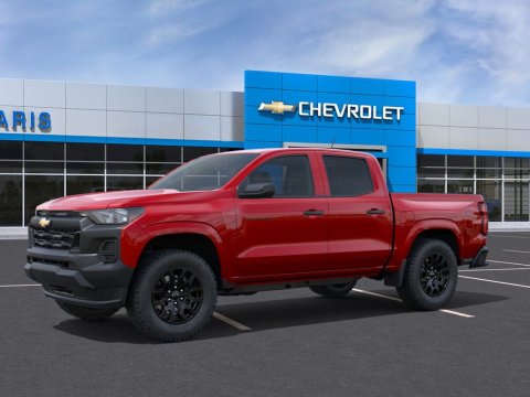 New Radiant Red Tintcoat 2026 Chevrolet Colorado Work Truck RWD - photo 2 - Stock #261337