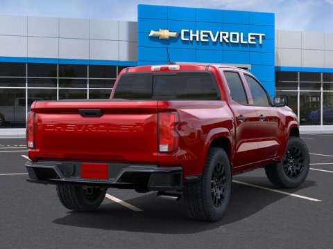 New Radiant Red Tintcoat 2026 Chevrolet Colorado Work Truck RWD - photo 4 - Stock #261337