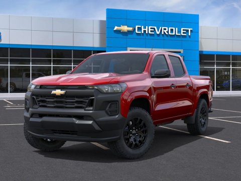 New Radiant Red Tintcoat 2026 Chevrolet Colorado Work Truck RWD - photo 6 - Stock #261337