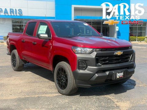 Radiant Red Tintcoat 2026 Chevrolet Colorado Work Truck RWD for sale in Paris, TX - Stock #261337